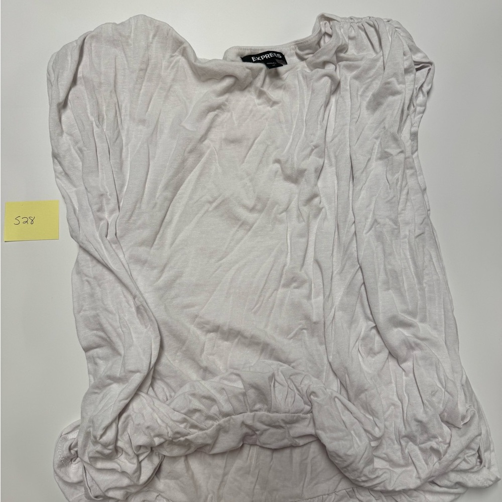 Express Soft White Women's Blouse